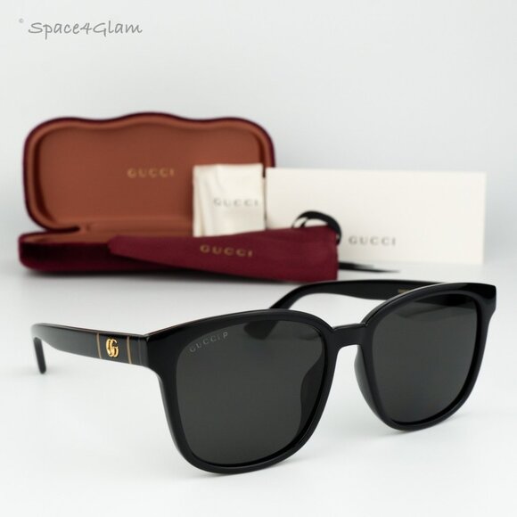 BRAND NEW Gucci Men Sunglasses Black Grey Square GG0637SK 004 - Picture 3 of 10